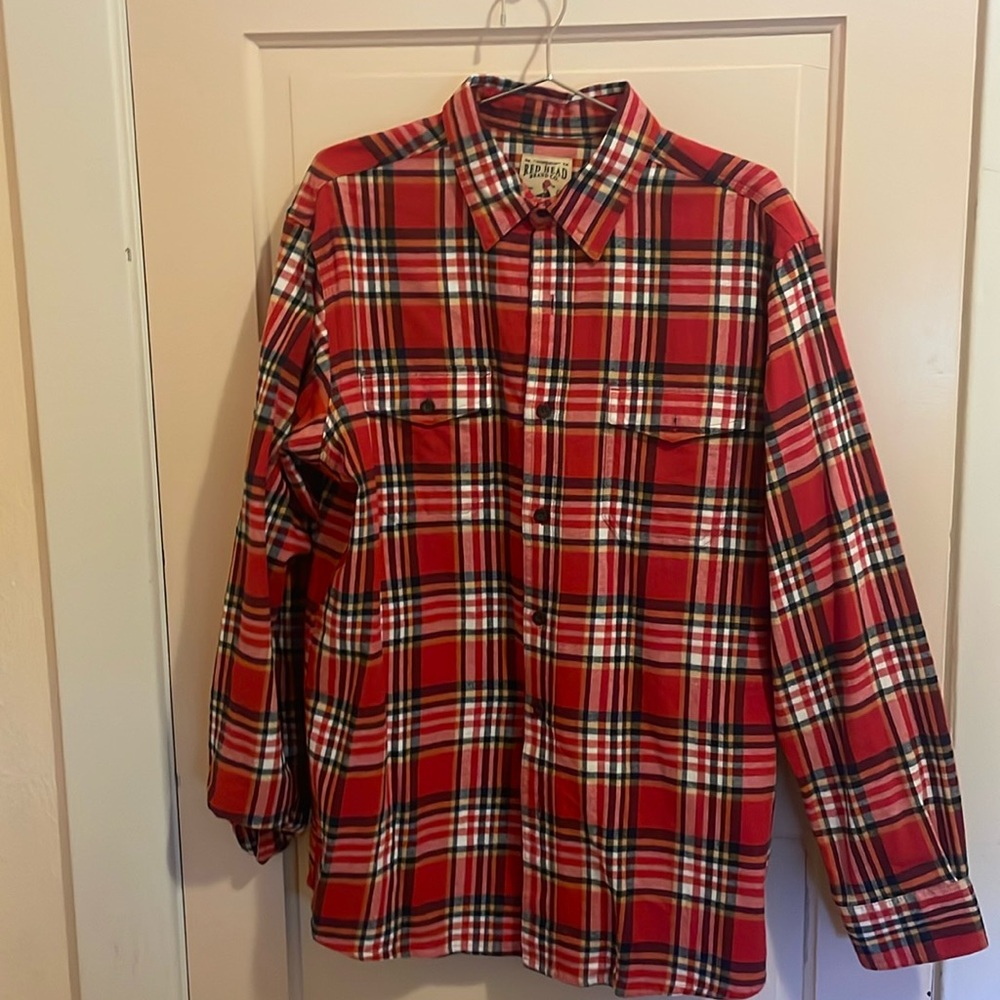 Redhead flannel shirt